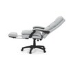 Kancelářské křeslo, synchronní mechanismus, stříbrná látka, KA-Y350 SIL