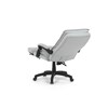Kancelářské křeslo, synchronní mechanismus, stříbrná látka, KA-Y350 SIL