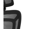 Kancelářská židle, synchronní mechanismus, černá síťovina, KA-Y358 BK