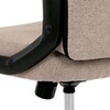 Kancelářské křeslo, houpací mechanismus, hnědá látka, KA-Y391 CRM2