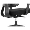 Kancelářská židle, synchronní mechanismus, černá síťovina, KA-Y358 BK