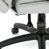 Kancelářské křeslo, synchronní mechanismus, stříbrná látka, KA-Y350 SIL