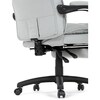 Kancelářské křeslo, synchronní mechanismus, stříbrná látka, KA-Y350 SIL