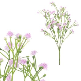 Gypsophila - umělá kytice, fialová