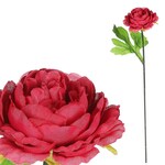 Pivoňka - umělá řezaná květina, červená