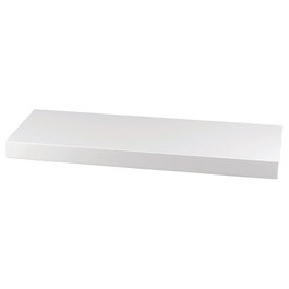 Polička, mdf, bílá, P-001 WT