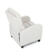 Relaxační křeslo, béžová, manšestrová látka, TV-4011 BGE2