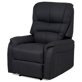 Polohovací křeslo, šedá, látka, TV-5053 GREY2