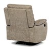 Relaxační křeslo, elektrické bezdrátové ovládání, béžová, látka vintage, TV-4094 LAN3