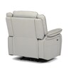 Polohovací křeslo, elektrické zabudované ovládání, béžová, ekokůže, TV-4119 LAN