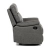 Polohovací křeslo, šedá, látka vintage, TV-4092 GREY3