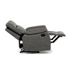 Polohovací křeslo, šedá, látka vintage, TV-4092 GREY3