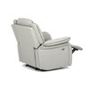 Polohovací křeslo, elektrické zabudované ovládání, béžová, ekokůže, TV-4119 LAN