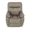 Polohovací křeslo, béžová, látka vintage, TV-4092 LAN3