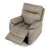 Relaxační křeslo, elektrické bezdrátové ovládání, béžová, látka vintage, TV-4094 LAN3