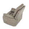Polohovací křeslo, béžová, látka vintage, TV-4092 LAN3