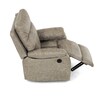 Relaxační křeslo, elektrické bezdrátové ovládání, béžová, látka vintage, TV-4094 LAN3