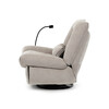 Polohovací křeslo, elektrické zabudované ovládání, béžová, látka, TV-7081 LAN2