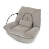 Polohovací křeslo, elektrické zabudované ovládání, béžová, látka, TV-7081 LAN2