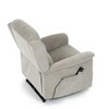 Polohovací křeslo, elektrické kabelové ovládání, béžová, látka, TV-7072 LAN2