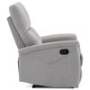 Polohovací křeslo, šedá, látka, TV-916 SIL2