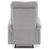 Polohovací křeslo, šedá, látka, TV-916 SIL2