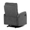 Polohovací křeslo, šedá, látka, TV-S8449 GREY2