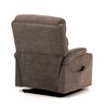 Křeslo polohovací, elektrické kabelové ovládání, béžová látka, TV-S8348 CRM2