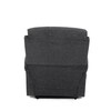 Polohovací křeslo, elektrické kabelové ovládání, šedá, látka, TV-S8348 GREY2