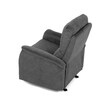 Polohovací křeslo, šedá, látka, TV-S8449 GREY2