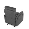 Polohovací křeslo, šedá, látka, TV-S8449 GREY2