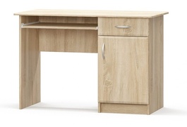 Pracovní stůl CRUBE 1, dub Sonoma