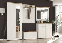 Předsíňový set ROLLY, borovice Andersen/dub Artisan