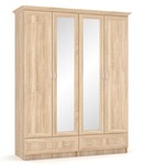 Šatní skříň 4D2S SONATA dub sonoma