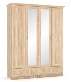 Šatní skříň 4D2S SONATA dub sonoma