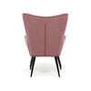 Relaxační křeslo, růžová, sametová látka, AK-303 PINK2