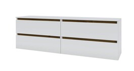 IDEA skříňka pod TV 1600, Nimfea alba / Oak Artisan