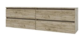 IDEA skříňka pod TV 1800, Gold craft oak / Satin