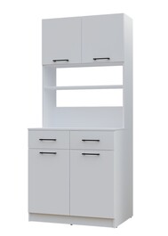 CAPSULE kuchyňská skříňka NO2, bílá nymphea alba