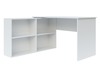 Pracovní stůl rohový CORONIL bílá mat