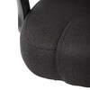 Kancelářské křeslo, houpací mechanismus, černá látka, KA-C713 BK2