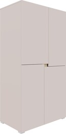 MARON šatní skříň 100, kašmír/dub Sonoma