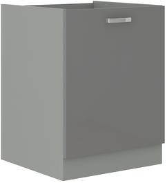 D60 dolní skříňka jednodveřová GREY levá