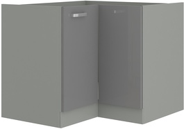 DRP dolní rohová skříňka GREY pravá