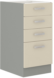 D40S/4 dolní skříňka se zásuvkami KARMEN