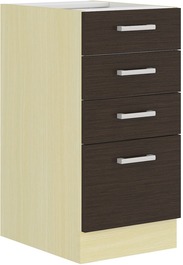 D40S/4 dolní skříňka se zásuvkami CHAMONIX II