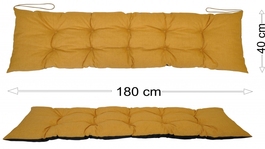 Podsedák 180x40 žlutý melír