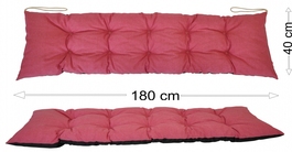 Podsedák 180x40 malinový melír