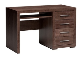 Pracovní stůl se zásuvkami VEGAS V-28 dub santana tmavá