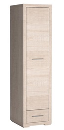 Šatní skříň 1-dveřová VEGAS V-36 levá dub santana